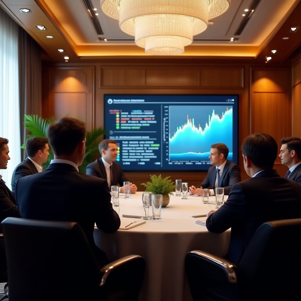 Reunión estratégica con clientes