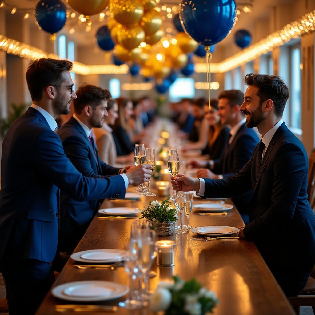 Celebración de aniversario de la firma