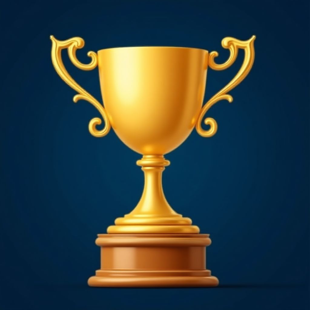 Icono de trofeo de excelencia